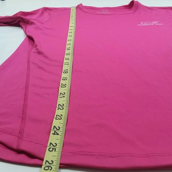 Vineyard Vines Shirt Hot Pink XS Performance - Picture 8 of 8